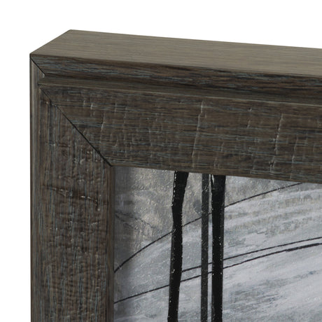 Community 3A by Mercana Studio Hand-Embellished Textured Framed Artwork Matted from Mercana - Luna Furniture