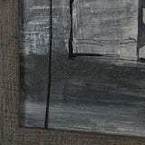 Community 3A by Mercana Studio Hand-Embellished Textured Framed Artwork Matted from Mercana - Luna Furniture