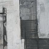 Community 3A by Mercana Studio Hand-Embellished Textured Framed Artwork Matted from Mercana - Luna Furniture