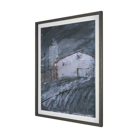 Community 2C by Mercana Studio Hand-Embellished Textured Framed Artwork Matted under Glass from Mercana - Luna Furniture