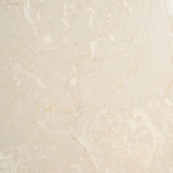 Marbrello Botticino Marble Top Light Brown Fluted Wood Half Moon Console Table from Mercana - Luna Furniture