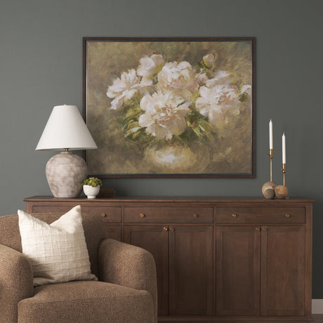Full Bloom by Mercana Studio Hand-Embellished Textured Framed Canvas Artwork from Mercana - Luna Furniture