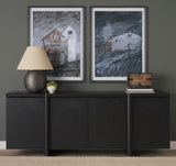 Community 2C by Mercana Studio Hand-Embellished Textured Framed Artwork Matted under Glass from Mercana - Luna Furniture