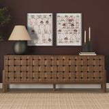 Overcoats by Mercana Studio Hand-Embellished Framed Artwork Matted under Glass from Mercana - Luna Furniture