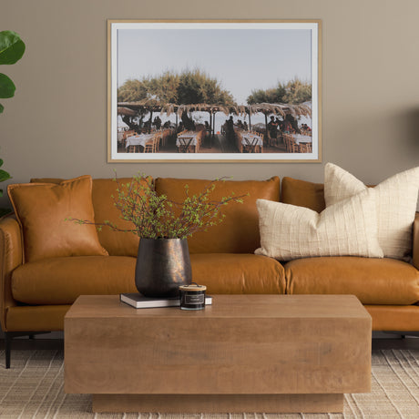 Greek Feast by Kelly Frere FramedPhoto Print Matted under Glass from Mercana - Luna Furniture
