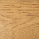 Rowan Light Brown Oak Wood Closed 4 Door Sideboard from Mercana - Luna Furniture