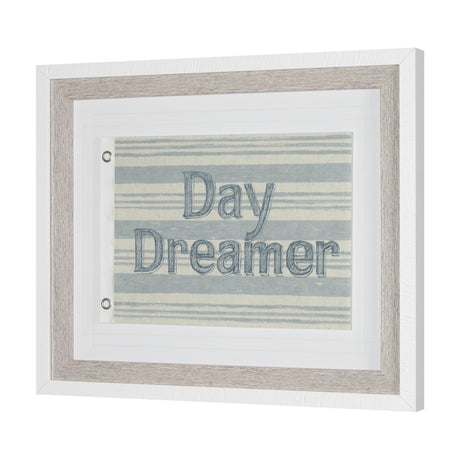 Day Dreamer by Mercana Studio Hand-Embellished Textured Framed Artwork Matted under Glass from Mercana - Luna Furniture