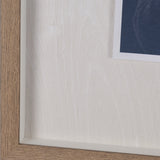 Square Knot by Mercana Studio Hand-Embellished Framed Artwork Matted under Glass from Mercana - Luna Furniture