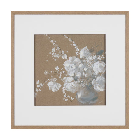 Fresh Flowers I by Mercana Studio Hand-Embellished Framed Artwork Matted under Glass from Mercana - Luna Furniture