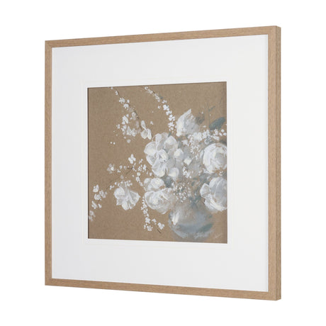Fresh Flowers I by Mercana Studio Hand-Embellished Framed Artwork Matted under Glass from Mercana - Luna Furniture