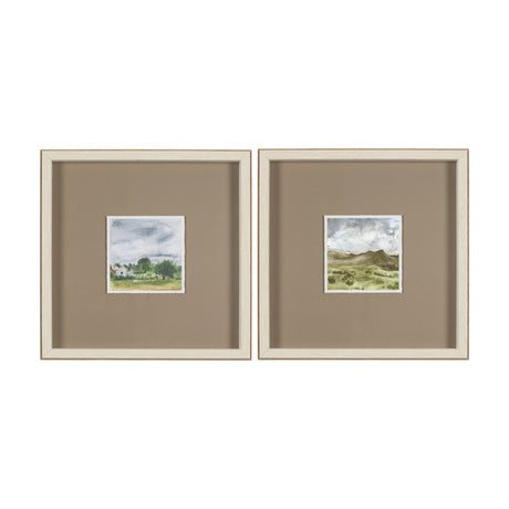 Discovery (Set of 2) by Ira Havuka Hand-Embellished Framed Artwork Matted under Glass from Mercana - Luna Furniture