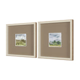 Discovery (Set of 2) by Ira Havuka Hand-Embellished Framed Artwork Matted under Glass from Mercana - Luna Furniture