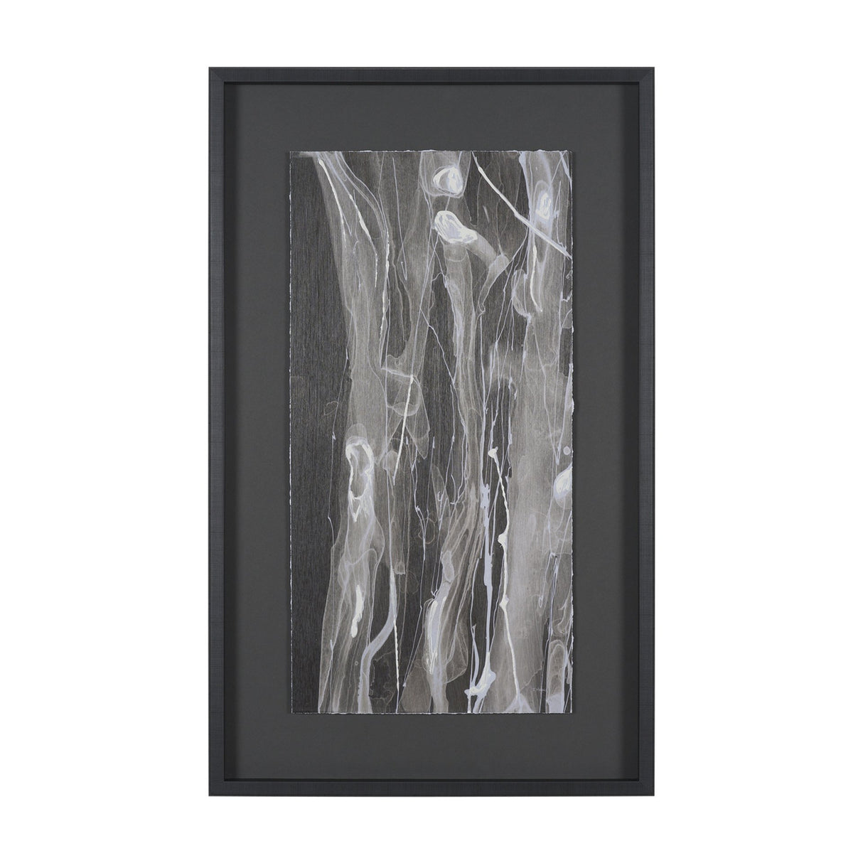 Stratum I by Natalia Boychenko-Tariq Hand-Embellished Textured Framed Artwork Matted under Glass from Mercana - Luna Furniture