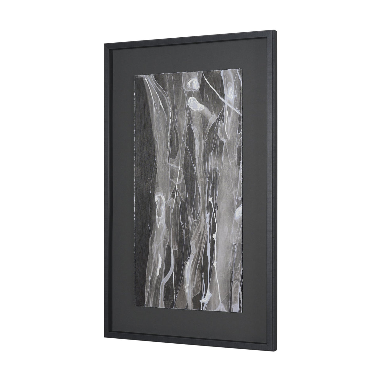 Stratum I by Natalia Boychenko-Tariq Hand-Embellished Textured Framed Artwork Matted under Glass from Mercana - Luna Furniture