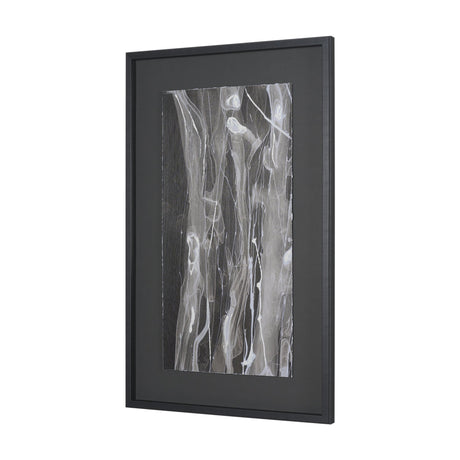 Stratum I by Natalia Boychenko-Tariq Hand-Embellished Textured Framed Artwork Matted under Glass from Mercana - Luna Furniture