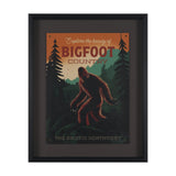 Cryptid Tourism I by Omar Escalante Textured Framed Artwork Matted under Glass from Mercana - Luna Furniture