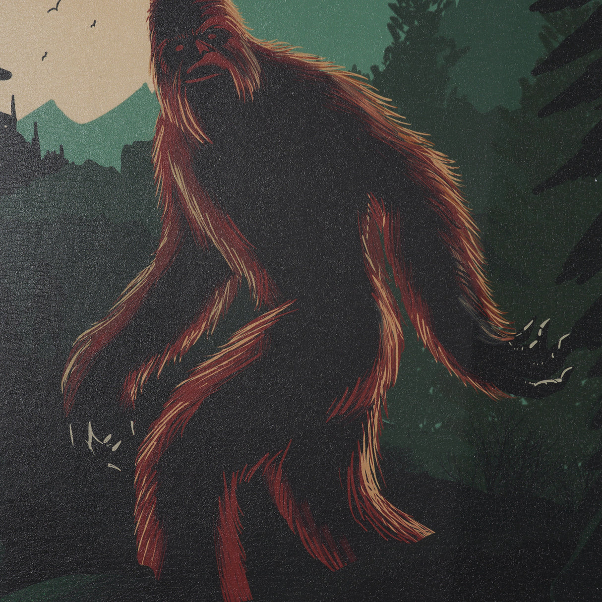 Cryptid Tourism I by Omar Escalante Textured Framed Artwork Matted under Glass from Mercana - Luna Furniture