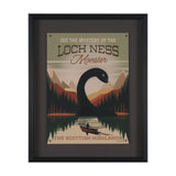 Cryptid Tourism III by Omar Escalante Textured Framed Artwork Matted under Glass from Mercana - Luna Furniture