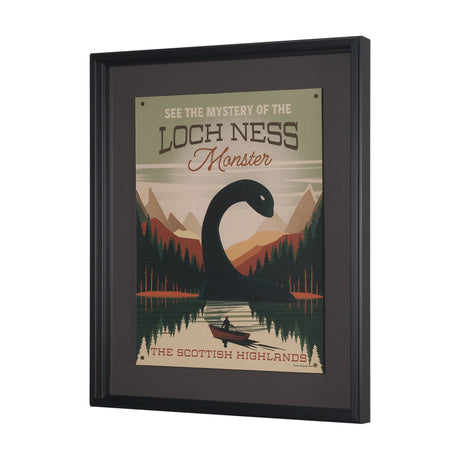 Cryptid Tourism III by Omar Escalante Textured Framed Artwork Matted under Glass from Mercana - Luna Furniture