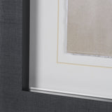 Dreamy Blues I by Stacy Daguiar Hand-Embellished Textured Framed Artwork Matted under Glass from Mercana - Luna Furniture