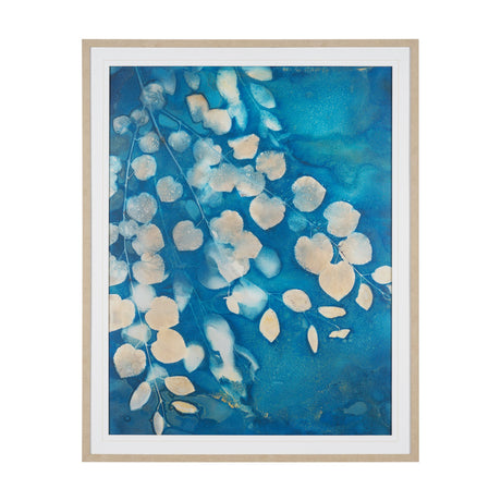 Rainy Day by Liz St. Andre Hand-Embellished Textured Framed Artwork Matted under Glass from Mercana - Luna Furniture