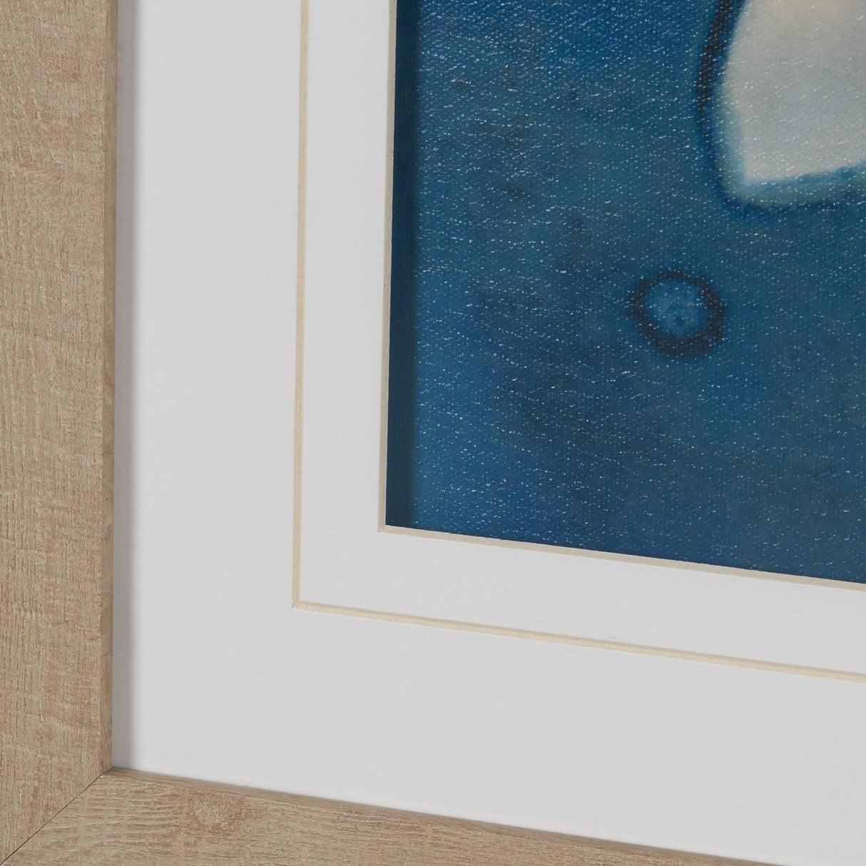 Rainy Day by Liz St. Andre Hand-Embellished Textured Framed Artwork Matted under Glass from Mercana - Luna Furniture