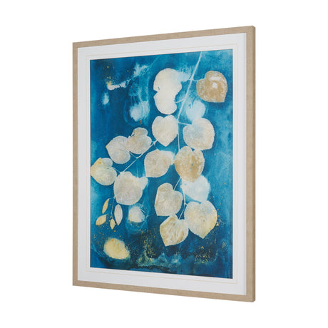 Redbud River by Liz St. Andre Hand-Embellished Textured Framed Artwork Matted under Glass from Mercana - Luna Furniture