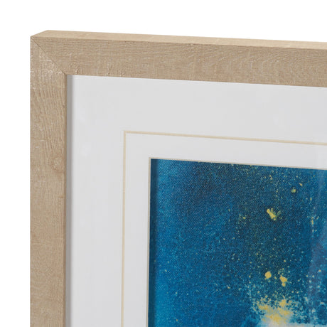 Redbud River by Liz St. Andre Hand-Embellished Textured Framed Artwork Matted under Glass from Mercana - Luna Furniture