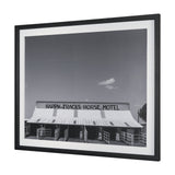 Horse Motel by Bethany Young Textured FramedPhoto Print Matted under Glass from Mercana - Luna Furniture