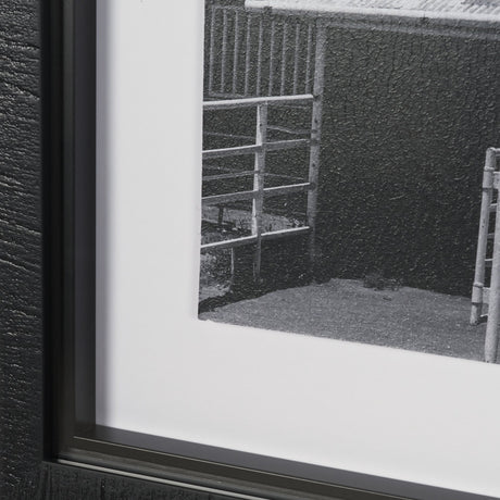 Horse Motel by Bethany Young Textured FramedPhoto Print Matted under Glass from Mercana - Luna Furniture