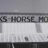Horse Motel by Bethany Young Textured FramedPhoto Print Matted under Glass from Mercana - Luna Furniture