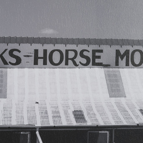 Horse Motel by Bethany Young Textured FramedPhoto Print Matted under Glass from Mercana - Luna Furniture