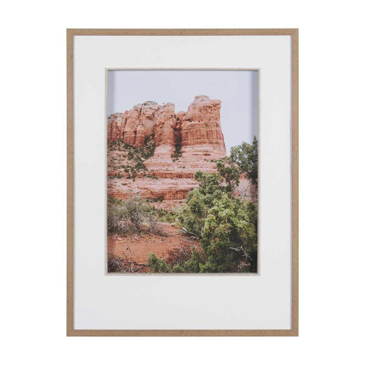 Sandstone Layers by Kelly Frere FramedPhoto Print Matted under Glass from Mercana - Luna Furniture