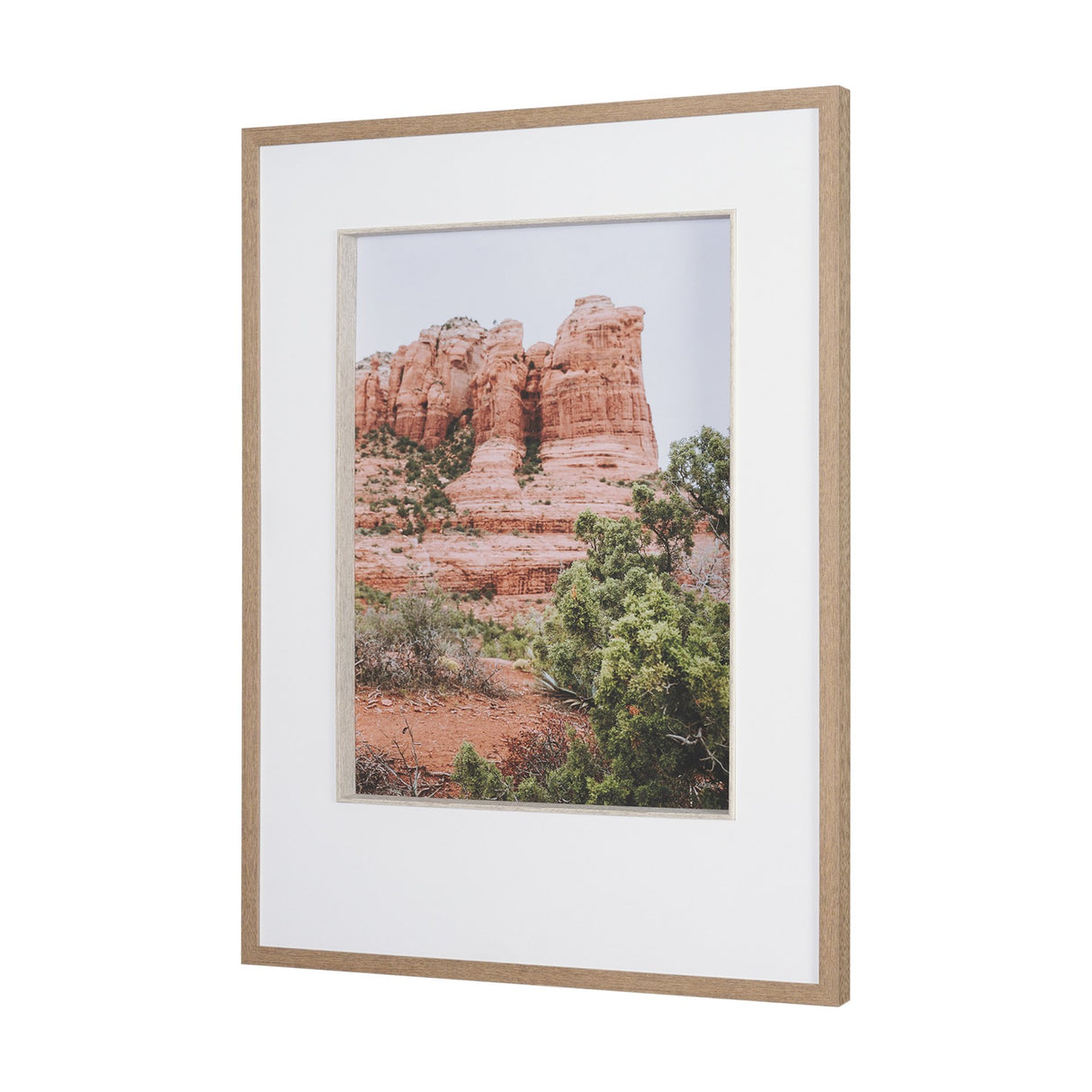 Sandstone Layers by Kelly Frere FramedPhoto Print Matted under Glass from Mercana - Luna Furniture