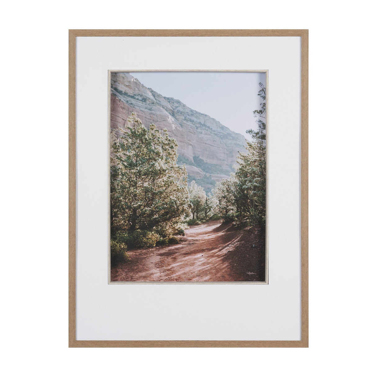 Path to Devil's Bridge by Kelly Frere FramedPhoto Print Matted under Glass from Mercana - Luna Furniture