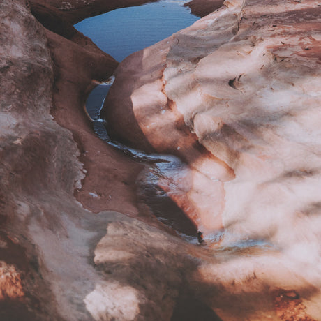 Sandstone in Sedona by Kelly Frere FramedPhoto Print Matted under Glass from Mercana - Luna Furniture