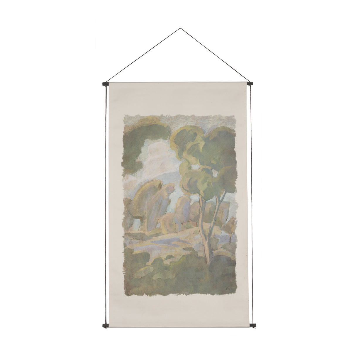 Landscape Tapestry II by Mercana Studio Textured Artwork Tapestry from Mercana - Luna Furniture