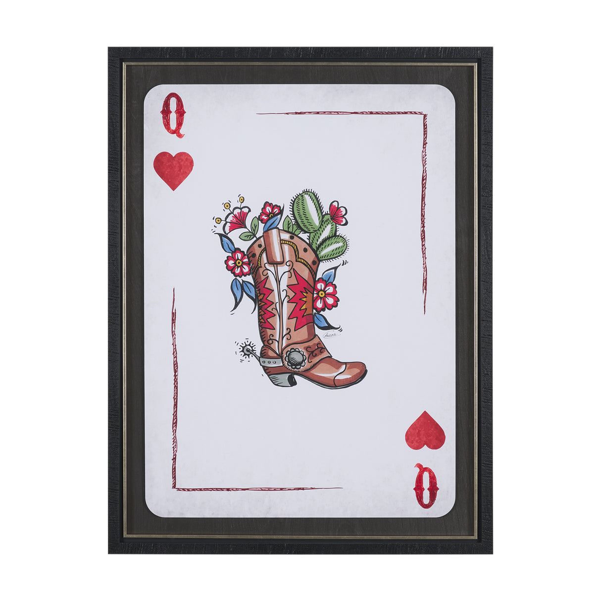 Wild West II by Mercana Studio Hand-Embellished Framed Artwork Matted under Glass from Mercana - Luna Furniture