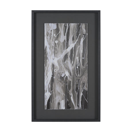 Stratum II by Natalia Boychenko-Tariq Hand-Embellished Textured Framed Artwork Matted under Glass from Mercana - Luna Furniture