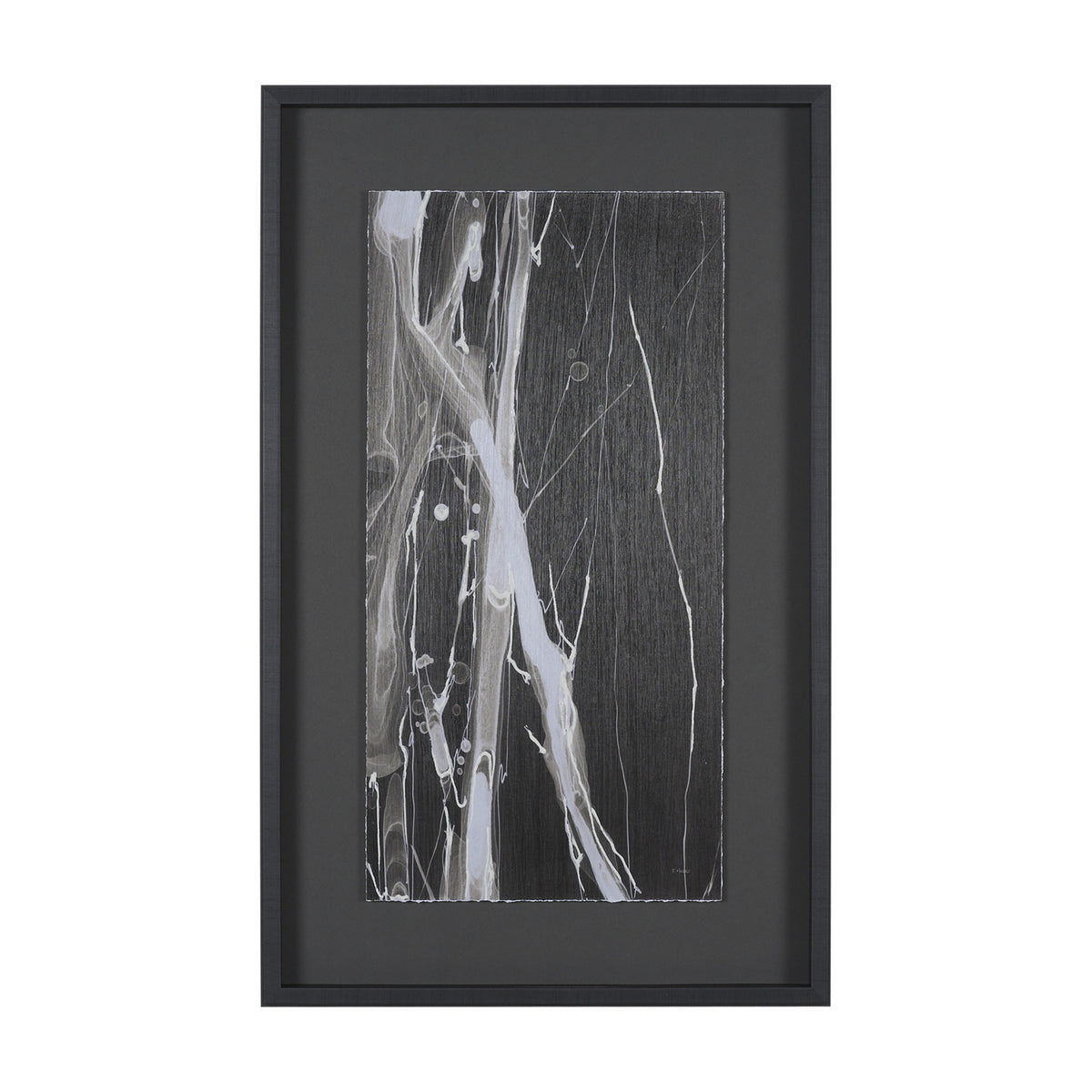 Stratum III by Natalia Boychenko-Tariq Hand-Embellished Textured Frame ...