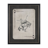 Aces Wild II by Mercana Studio Textured Framed Artwork Matted under Glass from Mercana - Luna Furniture
