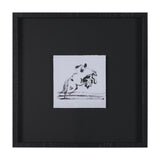 Galloping Gracefully by Santhosh ch Hand-Embellished Framed Artwork Matted under Glass from Mercana - Luna Furniture