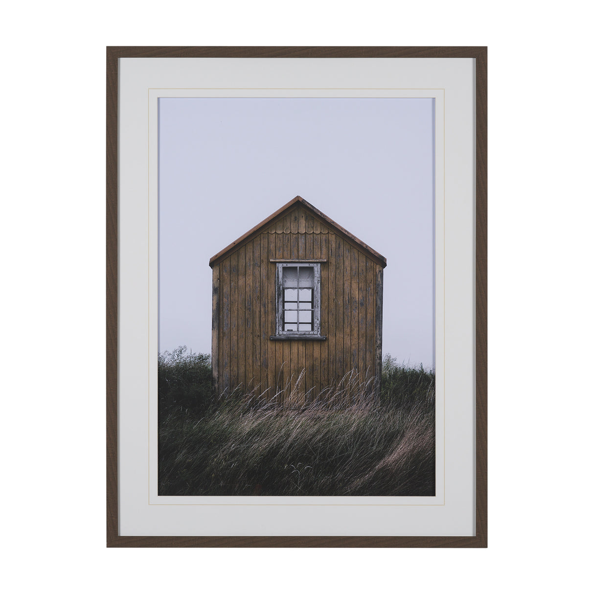 Beach Hut by Lotte Gronkjaer FramedPhoto Print Matted under Glass from Mercana - Luna Furniture