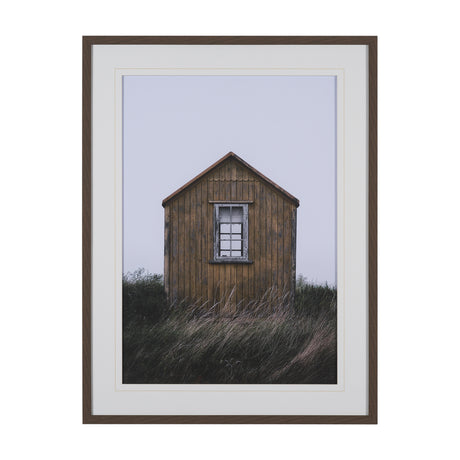 Beach Hut by Lotte Gronkjaer FramedPhoto Print Matted under Glass from Mercana - Luna Furniture