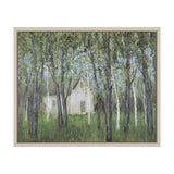 Summer Garden I by Mercana Studio Hand-Embellished Textured Framed Canvas Artwork from Mercana - Luna Furniture