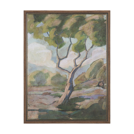 Landscape Tapestry I by Mercana Studio Hand-Embellished Textured Framed Canvas Artwork from Mercana - Luna Furniture