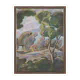 Landscape Tapestry II by Mercana Studio Hand-Embellished Textured Framed Canvas Artwork from Mercana - Luna Furniture