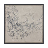 Ginkgo Shadows I by Mercana Studio Hand-Embellished Textured Framed Canvas Artwork from Mercana - Luna Furniture