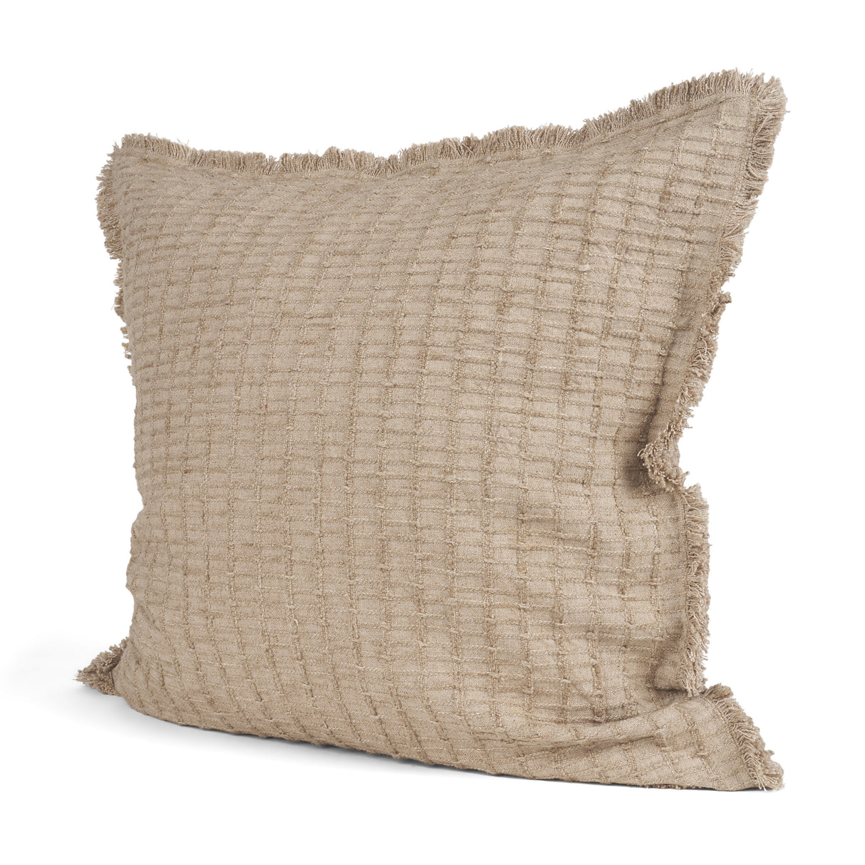 Thatch 20x20 Square Sand Decorative Pillow Cover from Mercana - Luna Furniture