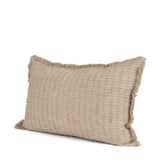 Thatch 14x26 Lumbar Sand Decorative Pillow Cover from Mercana - Luna Furniture